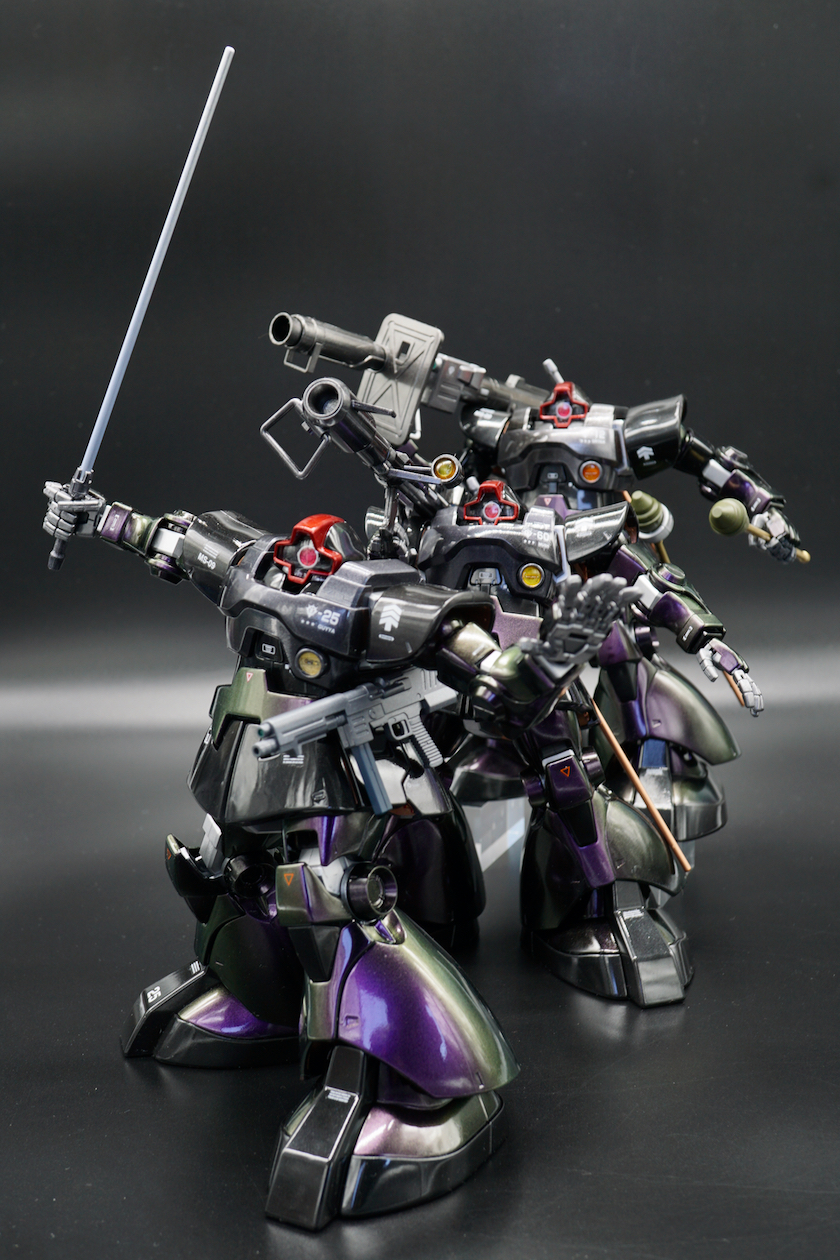 MG MS-09 ドム : 黒い三連星機｜D-GPさんのガンプラ作品｜GUNSTA