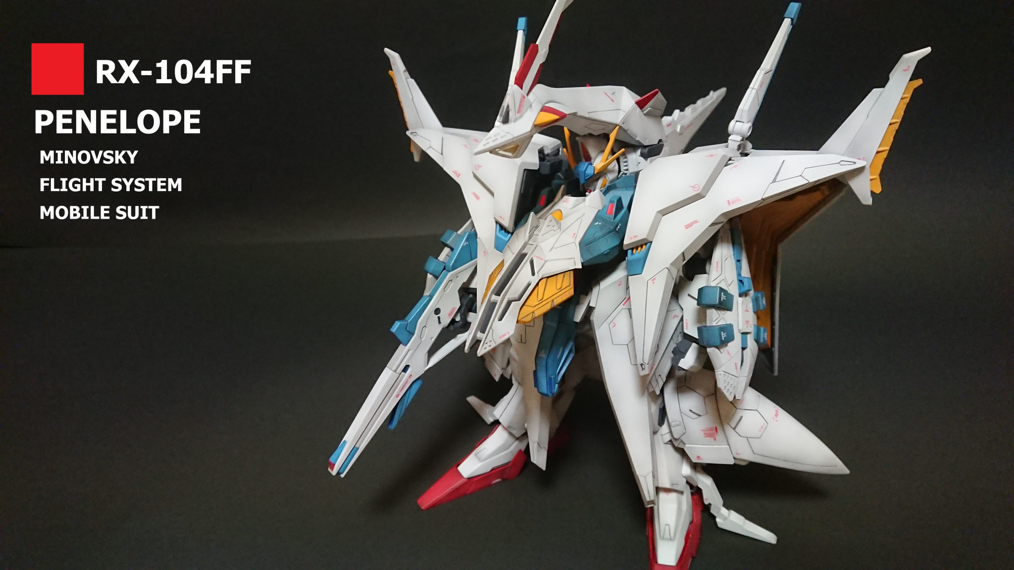 全塗装 ペーネロペー｜Himekaさんのガンプラ作品｜GUNSTA（ガンスタ）