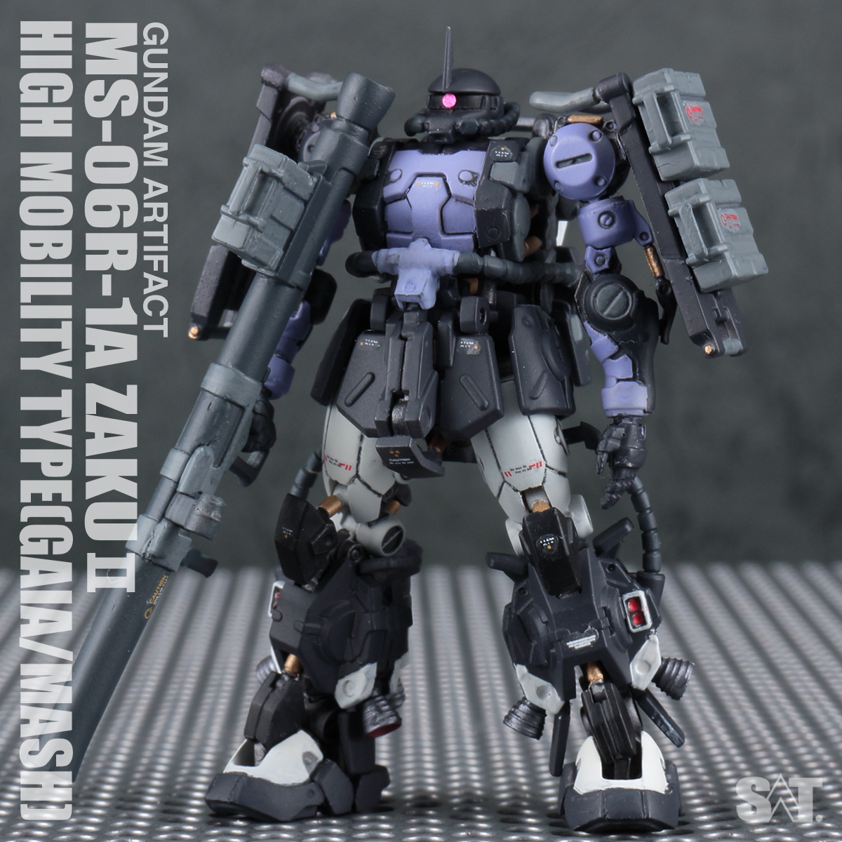 GUNDAM ARTIFACT 高機動型ザクⅡ(ガイア機/マッシュ機)｜SATさんの