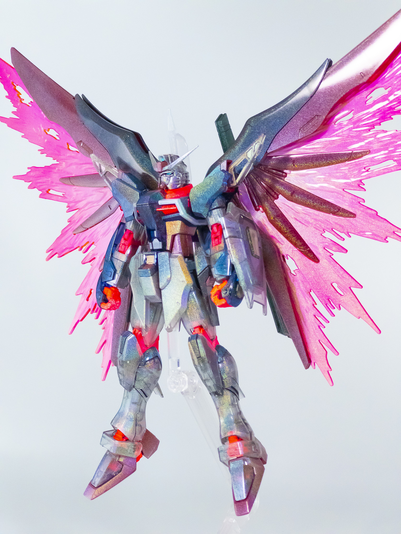 デスティニーガンダムSPECⅡ クリアカラー分身ver.｜T-selfさんの