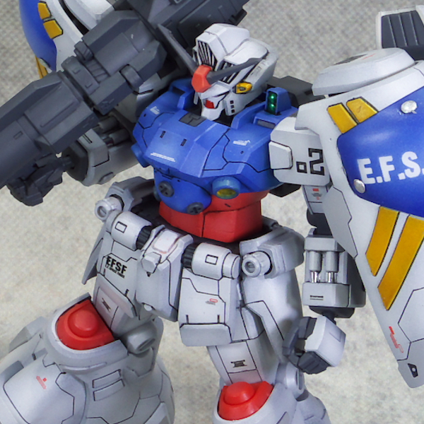 HGUC ガンダム試作2号機 GP02A サイサリス｜gunplacraftさんのガンプラ