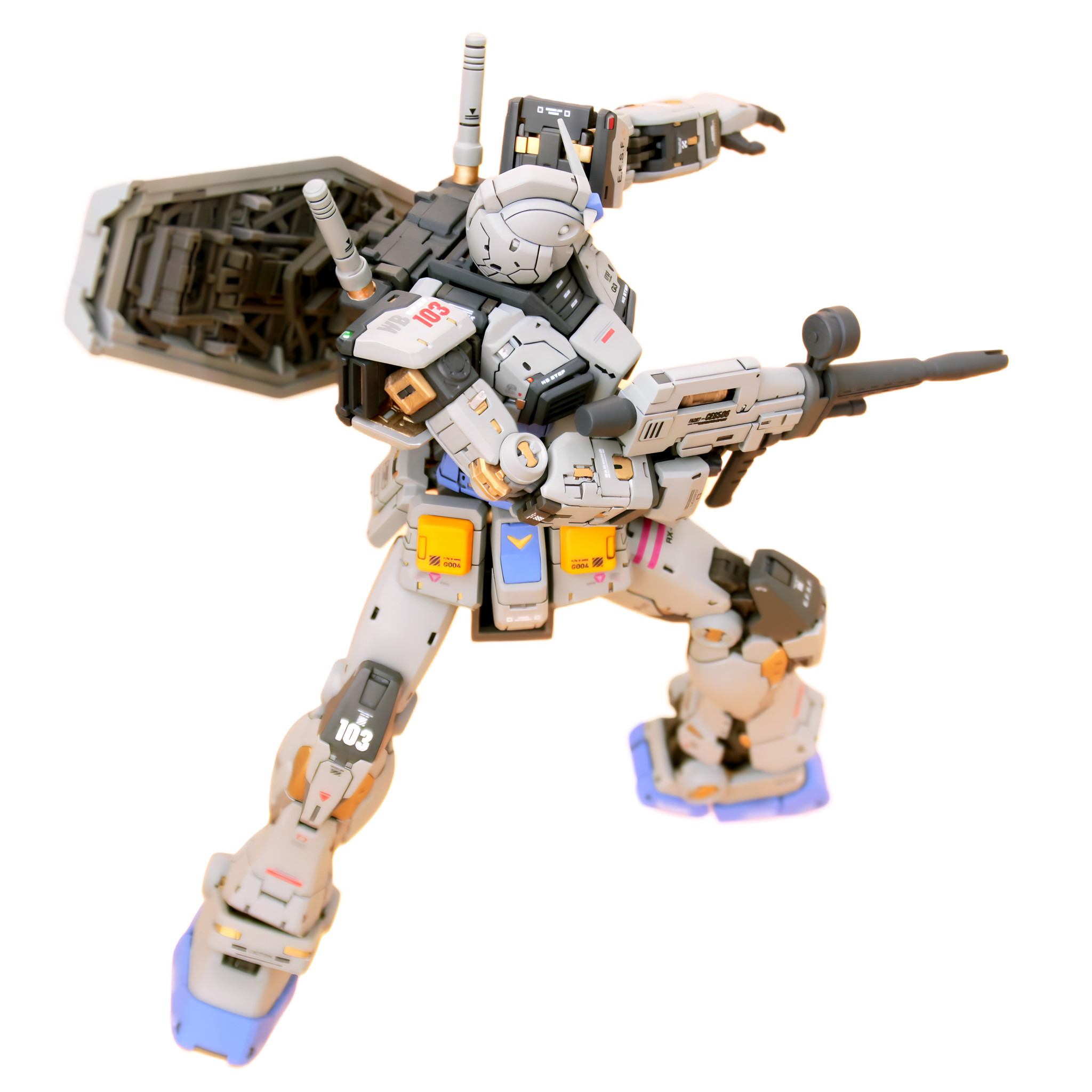 RG ガンダム Ver.2.0 G-3カラー仕様｜Ruyomoさんのガンプラ作品