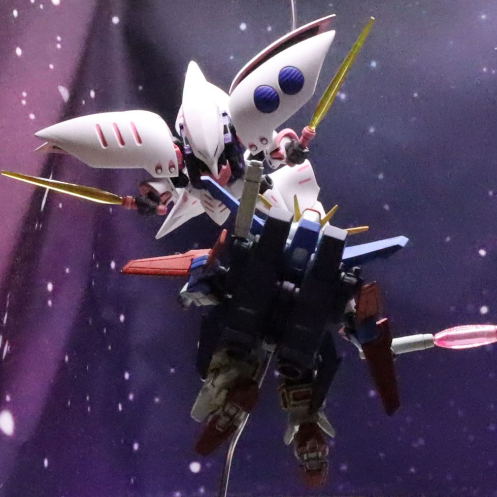 ZZガンダム VS キュベレイ〔最終決戦〕（MSアンサンブル）｜tytaniaIII