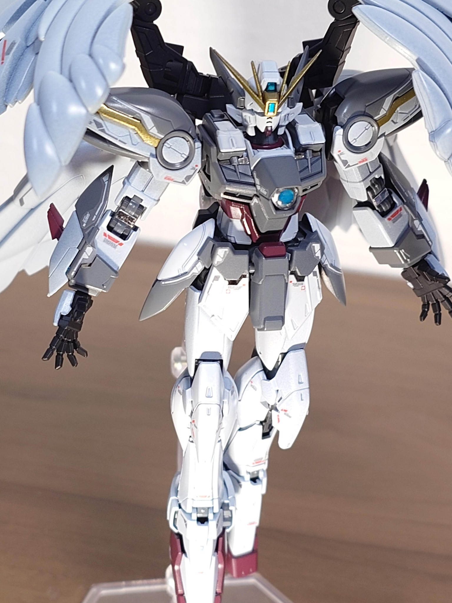 RG ウィングガンダムゼロ EW｜弦狐さんのガンプラ作品｜GUNSTA（ガンスタ）