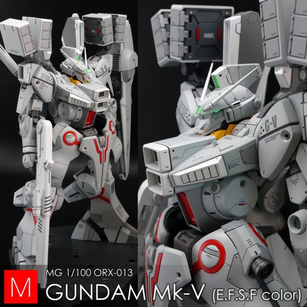 MG ガンダム Mk-V 連邦カラー｜yasutatsuさんのガンプラ作品｜GUNSTA