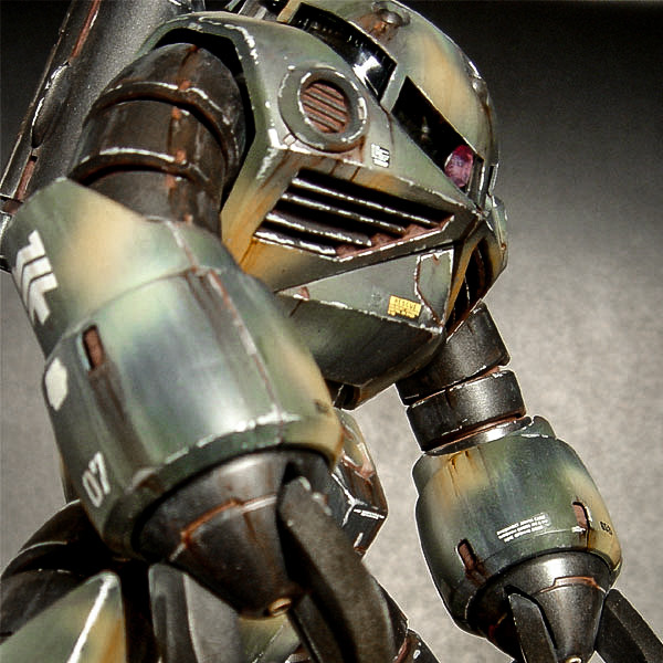 MG ズゴック（迷彩塗装）｜___J3___さんのガンプラ作品｜GUNSTA