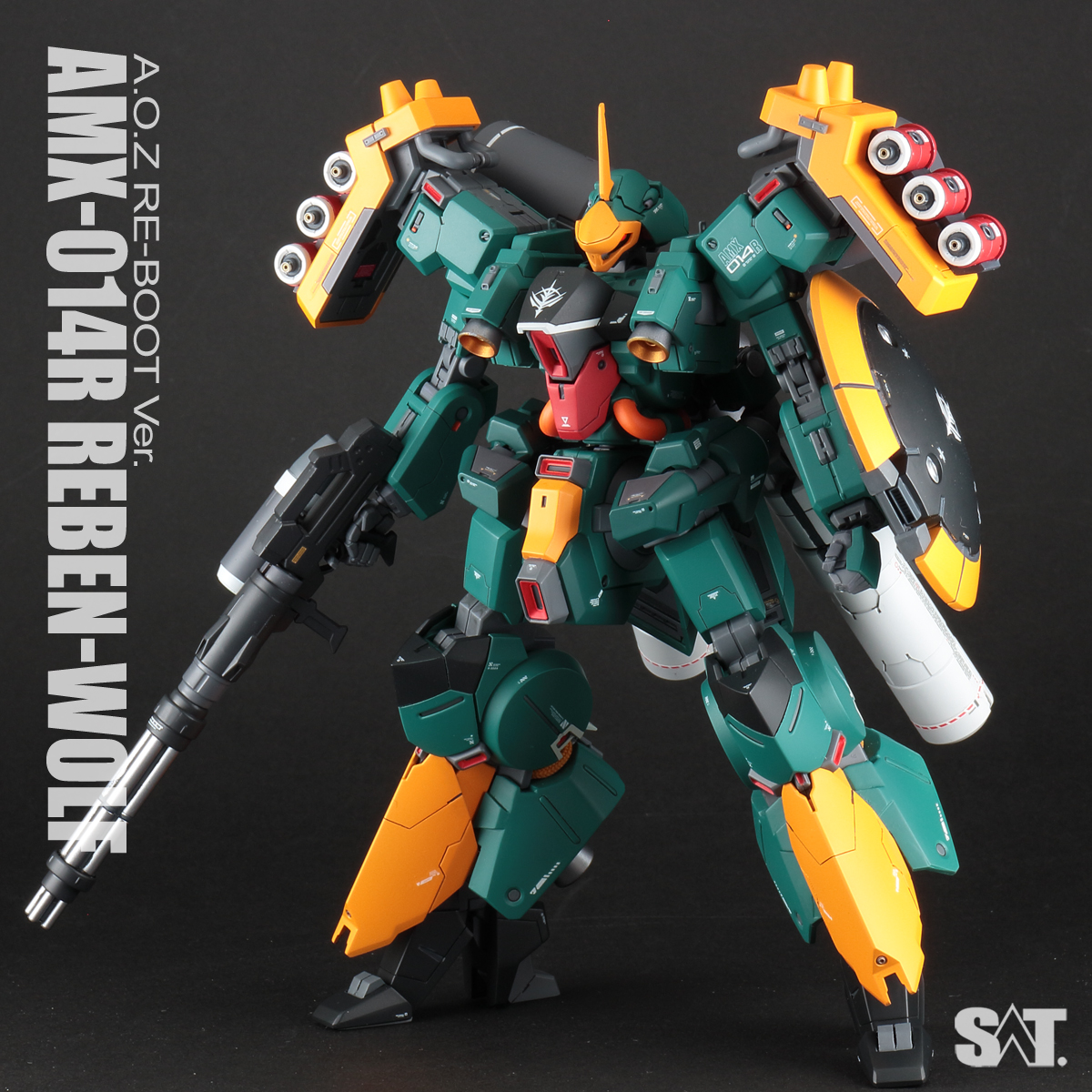 HG 1/144 AMX-014R リーベン・ヴォルフ｜SATさんのガンプラ作品