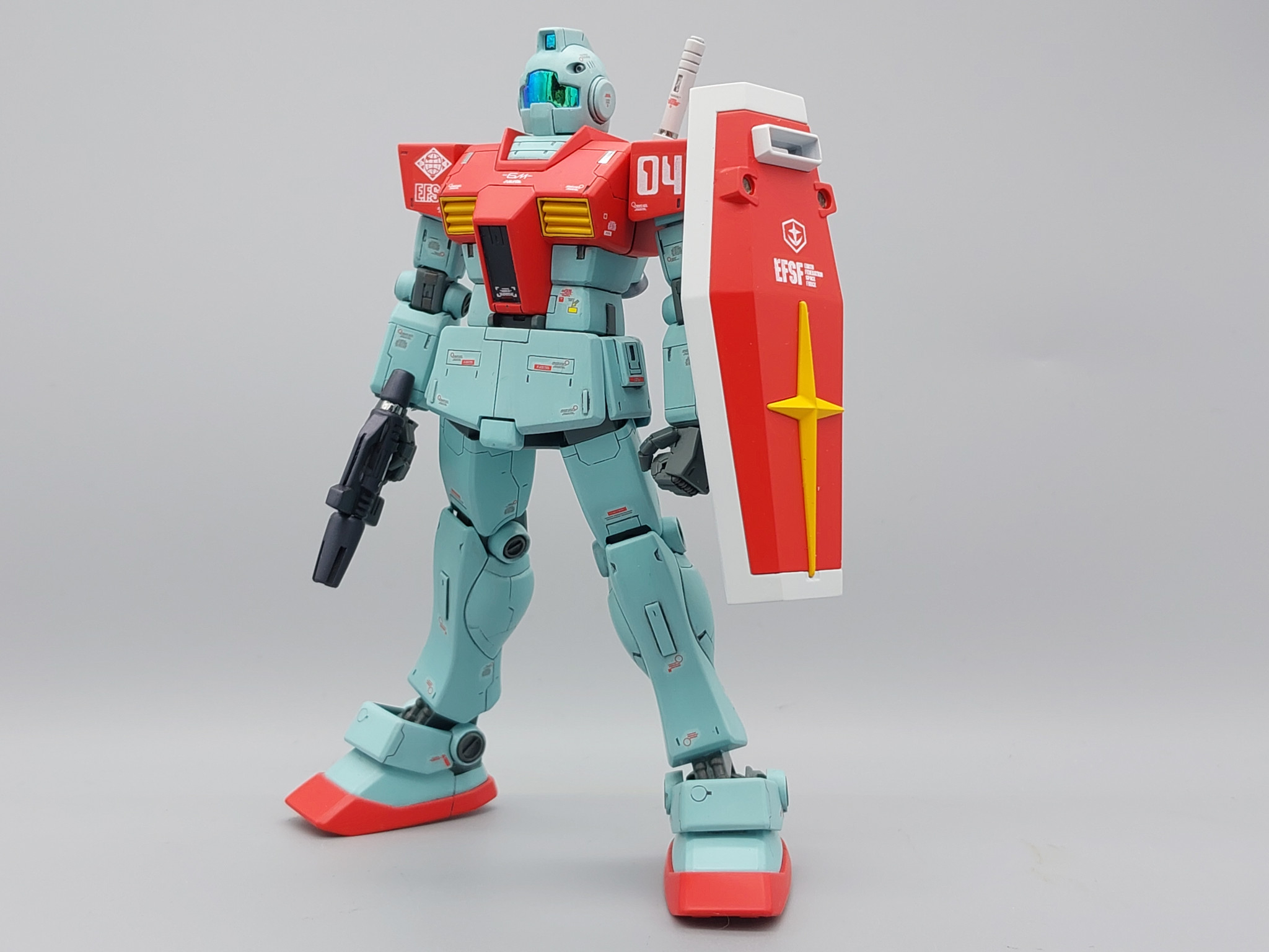 1/144 HGUC RGM-79 ジム｜@dagored00さんのガンプラ作品｜GUNSTA