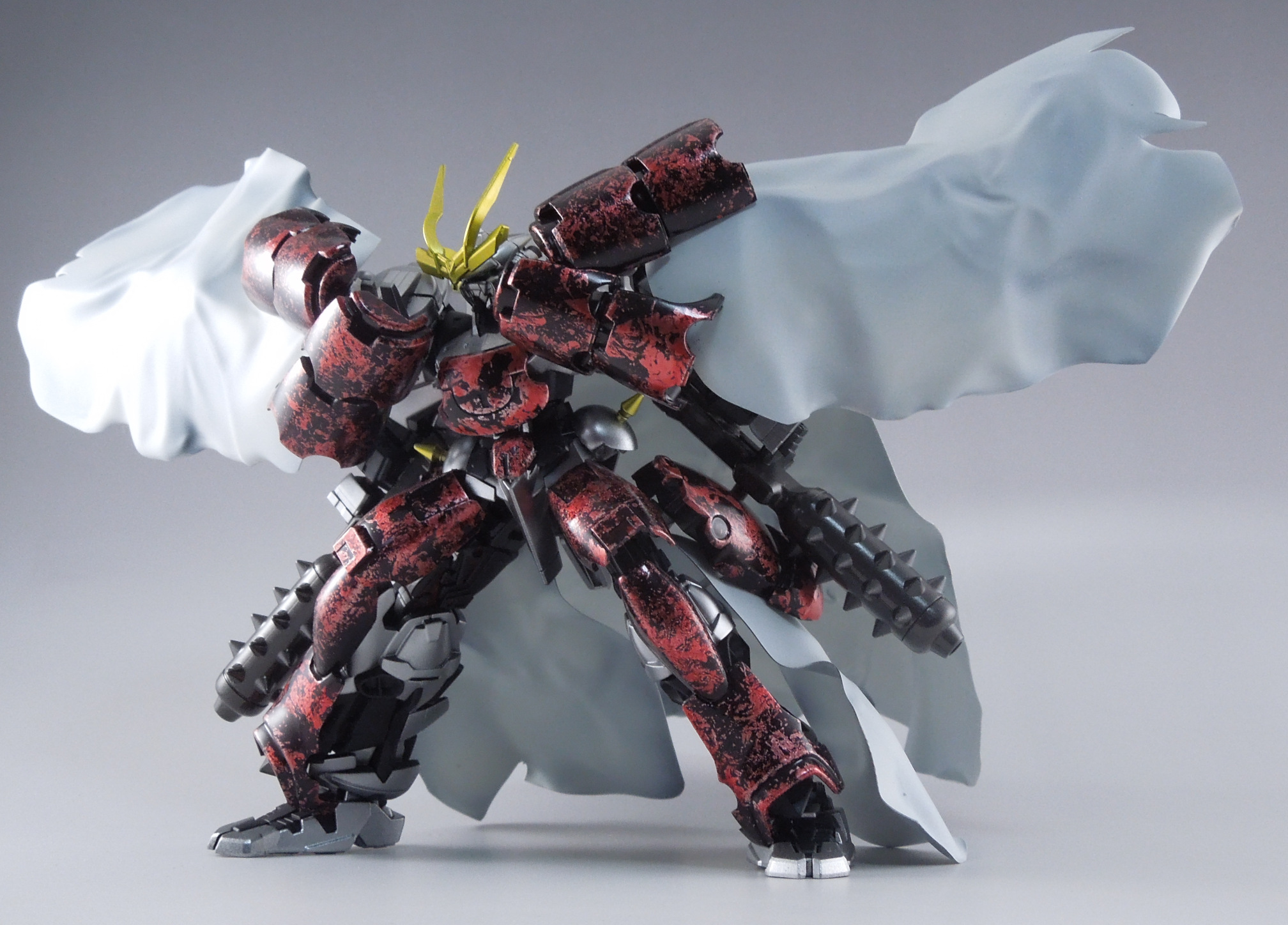 戦国アストレイ頑駄無 -鬼兵装備-｜@balchannelさんのガンプラ作品