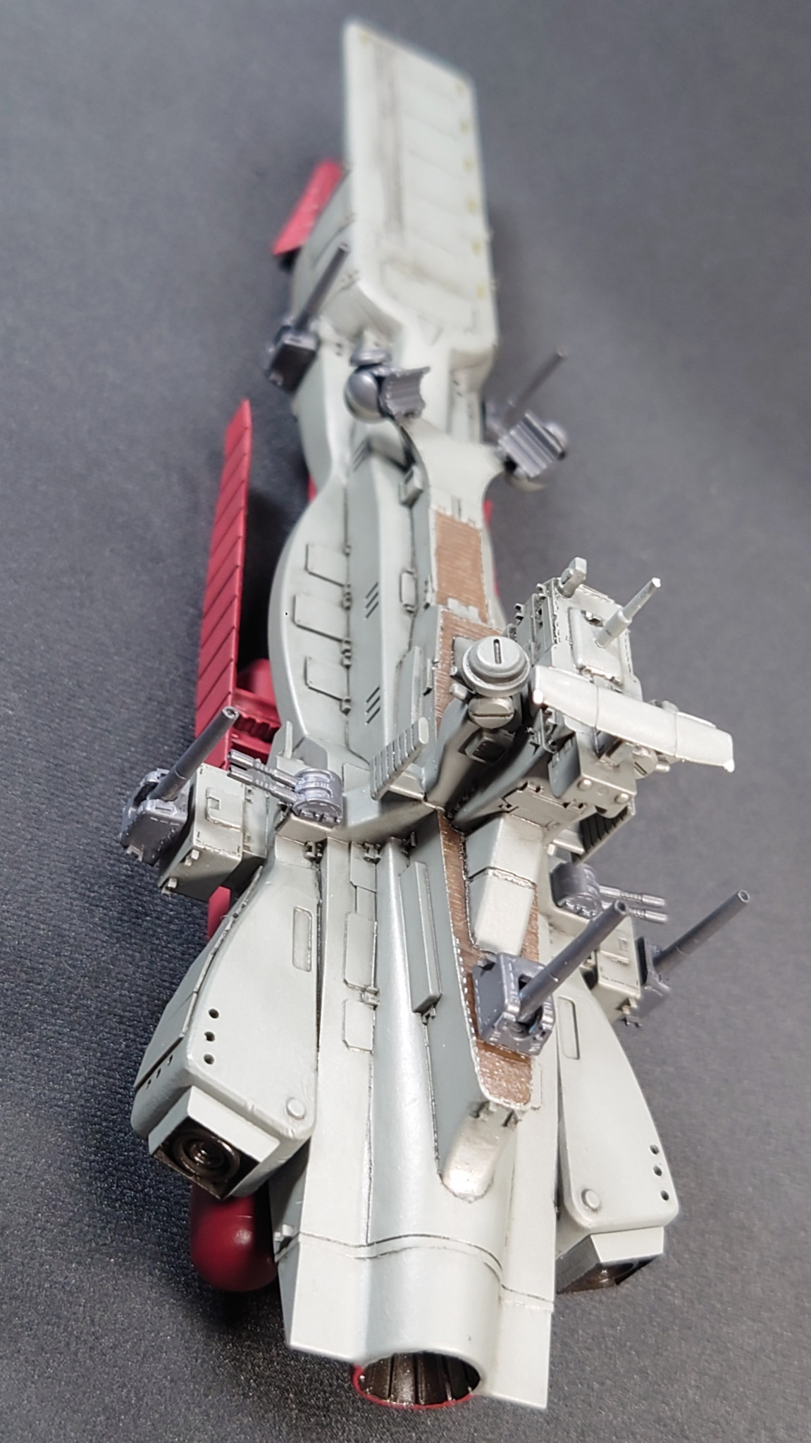 サラミス改級巡洋艦 ロングラン｜E12改さんのガンプラ作品｜GUNSTA