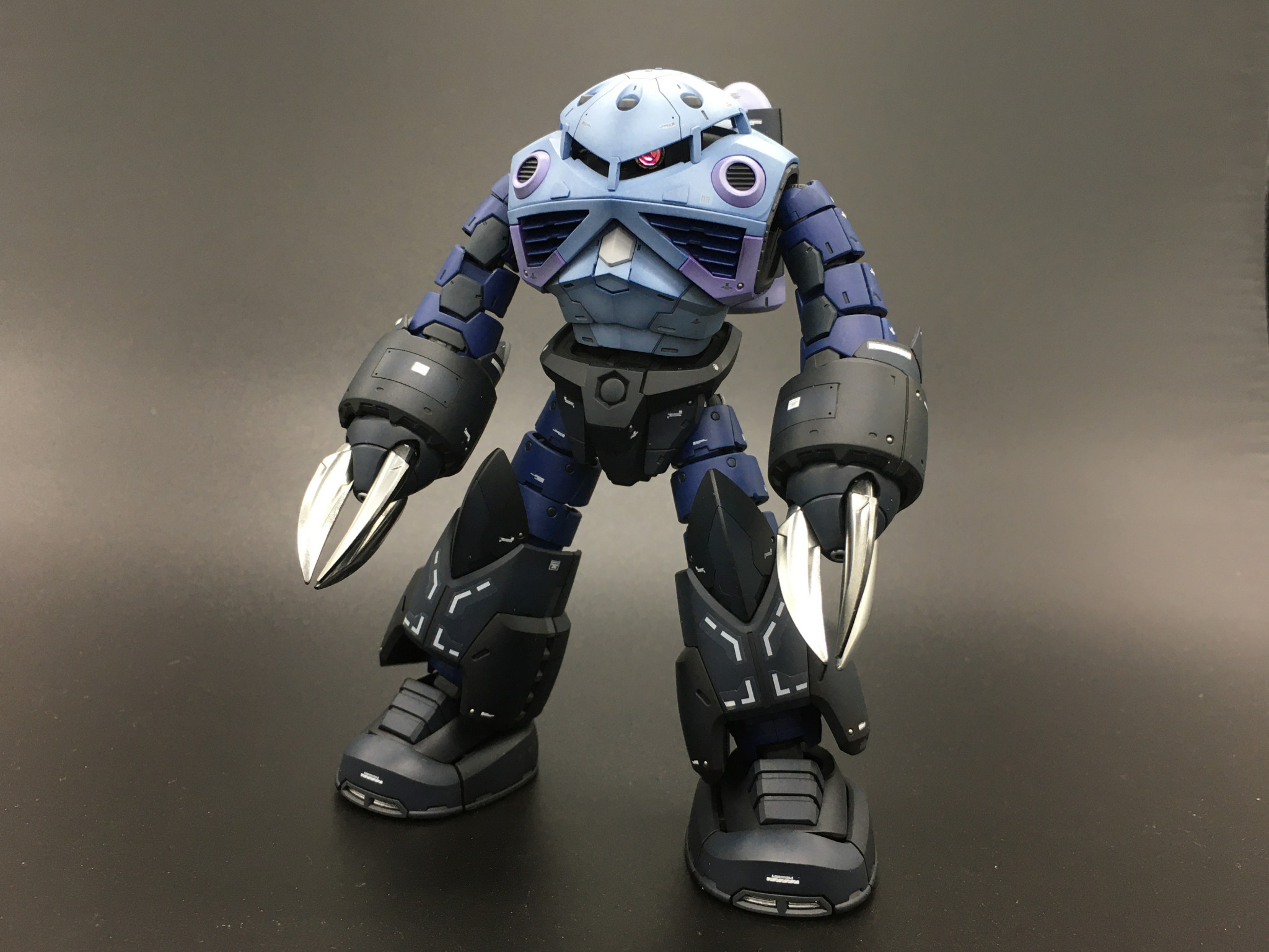 RG ズゴック （シャア専用キットを量産型へ塗り替え） ＋