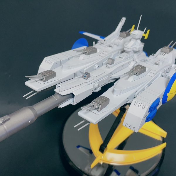1/1200 オリジナル宇宙戦艦サラミクス｜ユーキさんのガンプラ作品