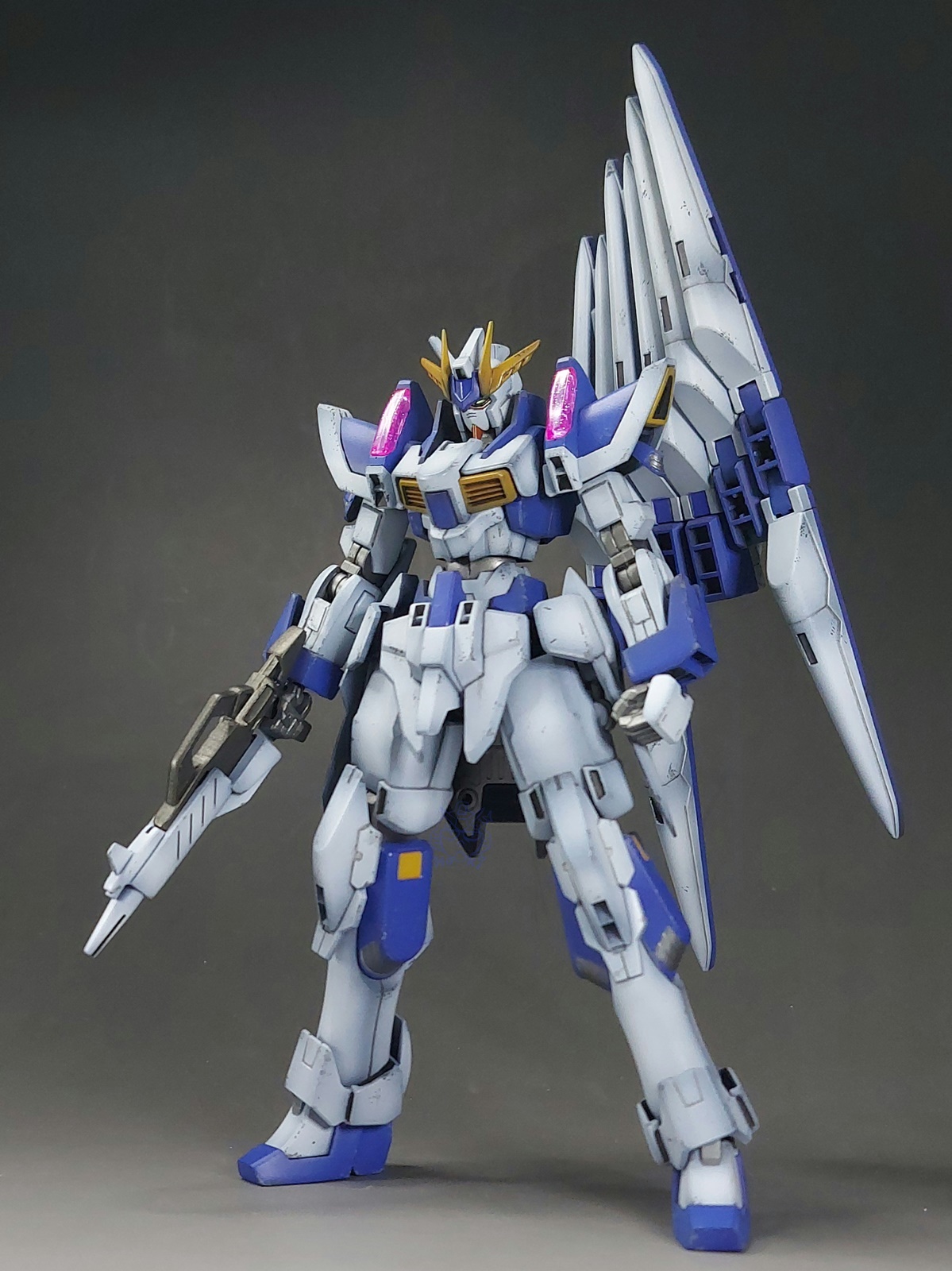 ディナイアルガンダム ν-タイプ｜Moki Plamoさんのガンプラ作品