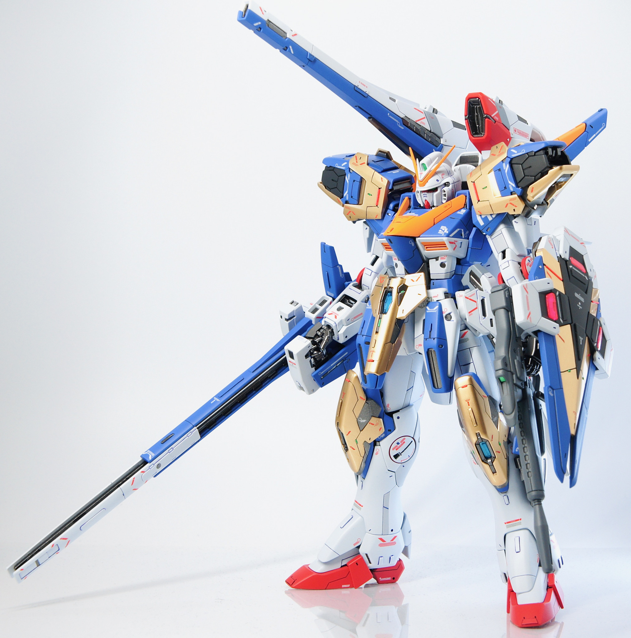 MG V2アサルトバスターガンダム｜ゴセシケMkⅡさんのガンプラ作品