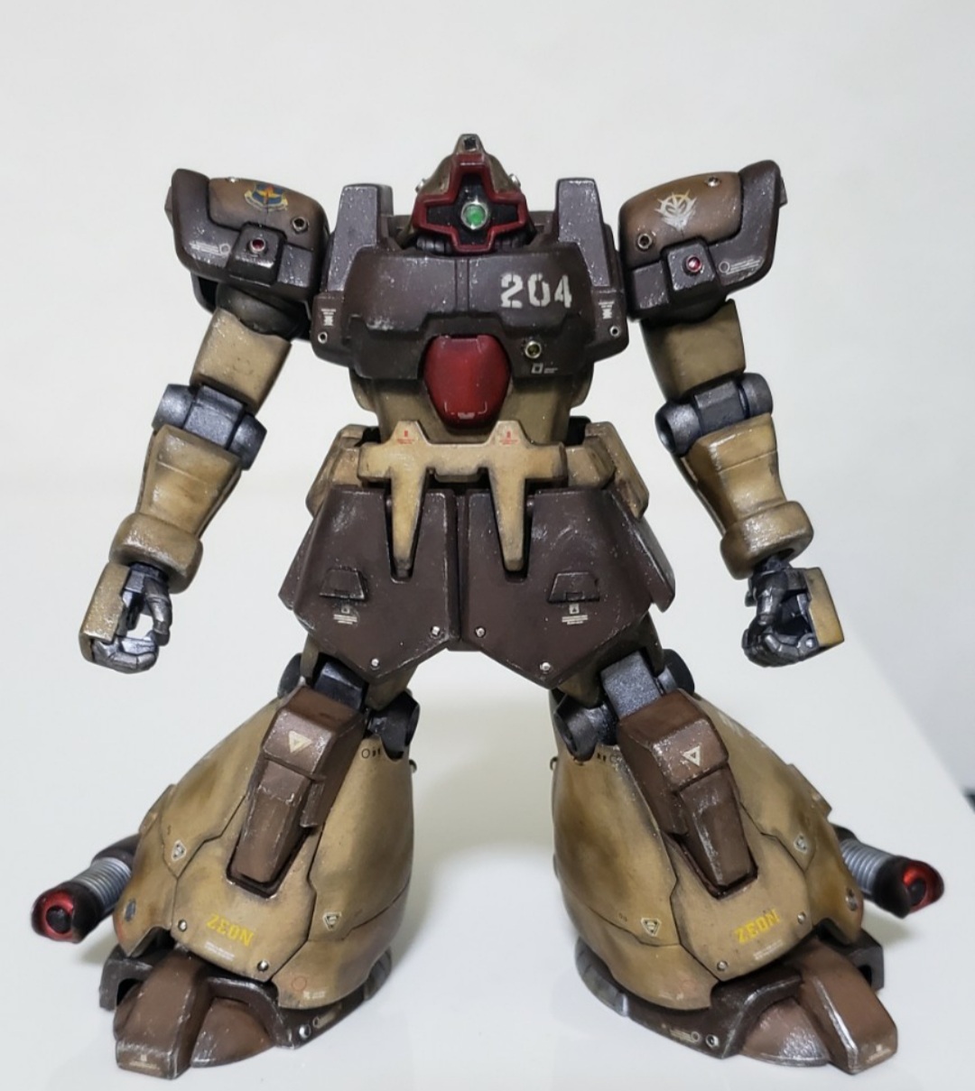 HGUC MS-09F ドムトローペン｜ねこロンビアさんのガンプラ作品｜GUNSTA