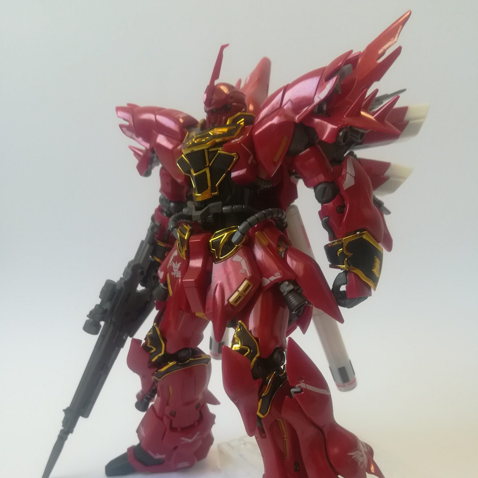 シナンジュ メタリックグロスインジェクション｜porthosさんのガンプラ