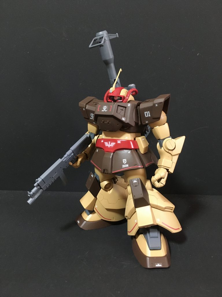 HGドム・トロピカルテストタイプ｜ロメオ8さんのガンプラ作品｜GUNSTA