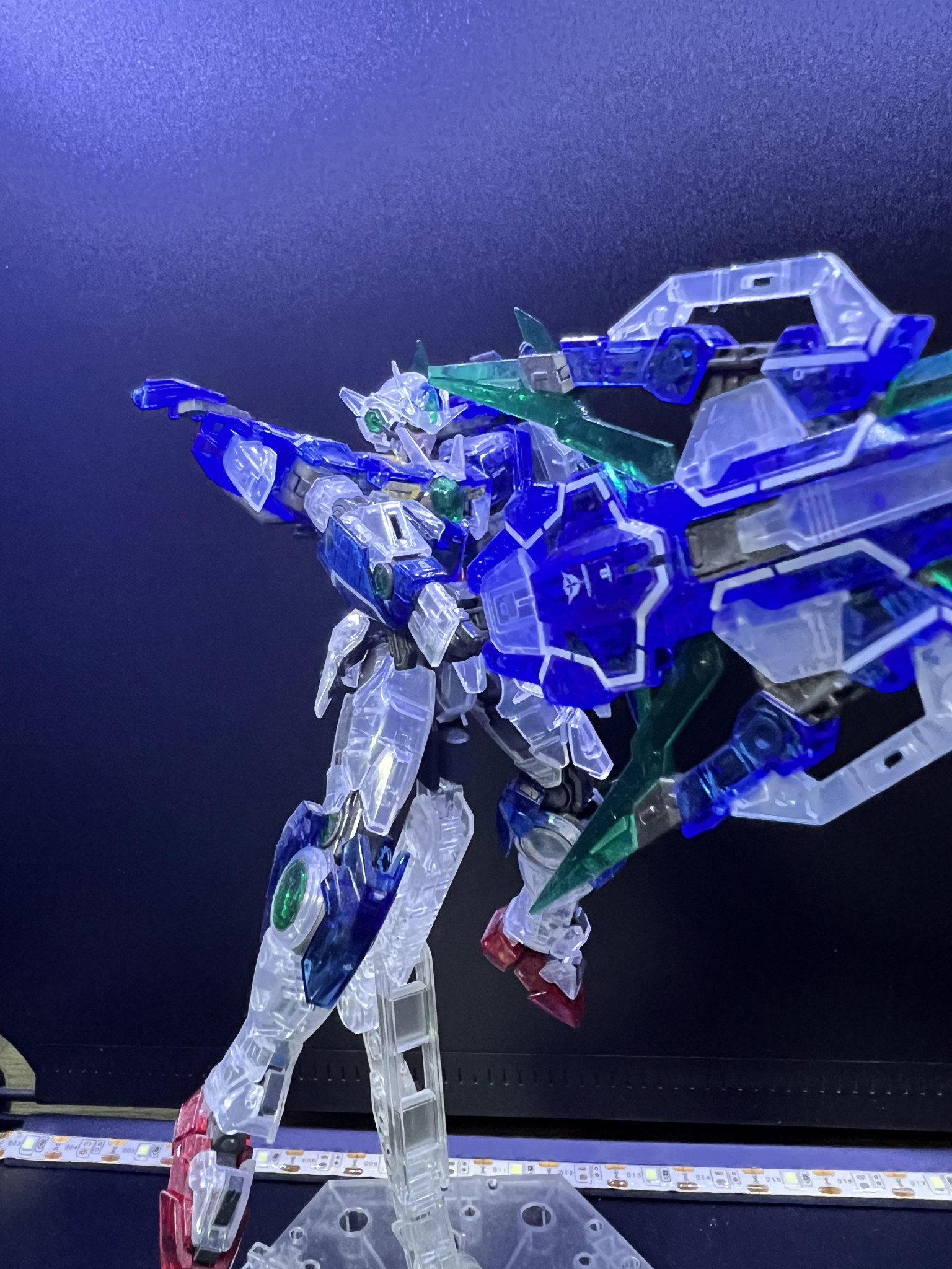 RG ダブルオークアンタフルセイバー クリアカラー｜Koki Sonodaさんの