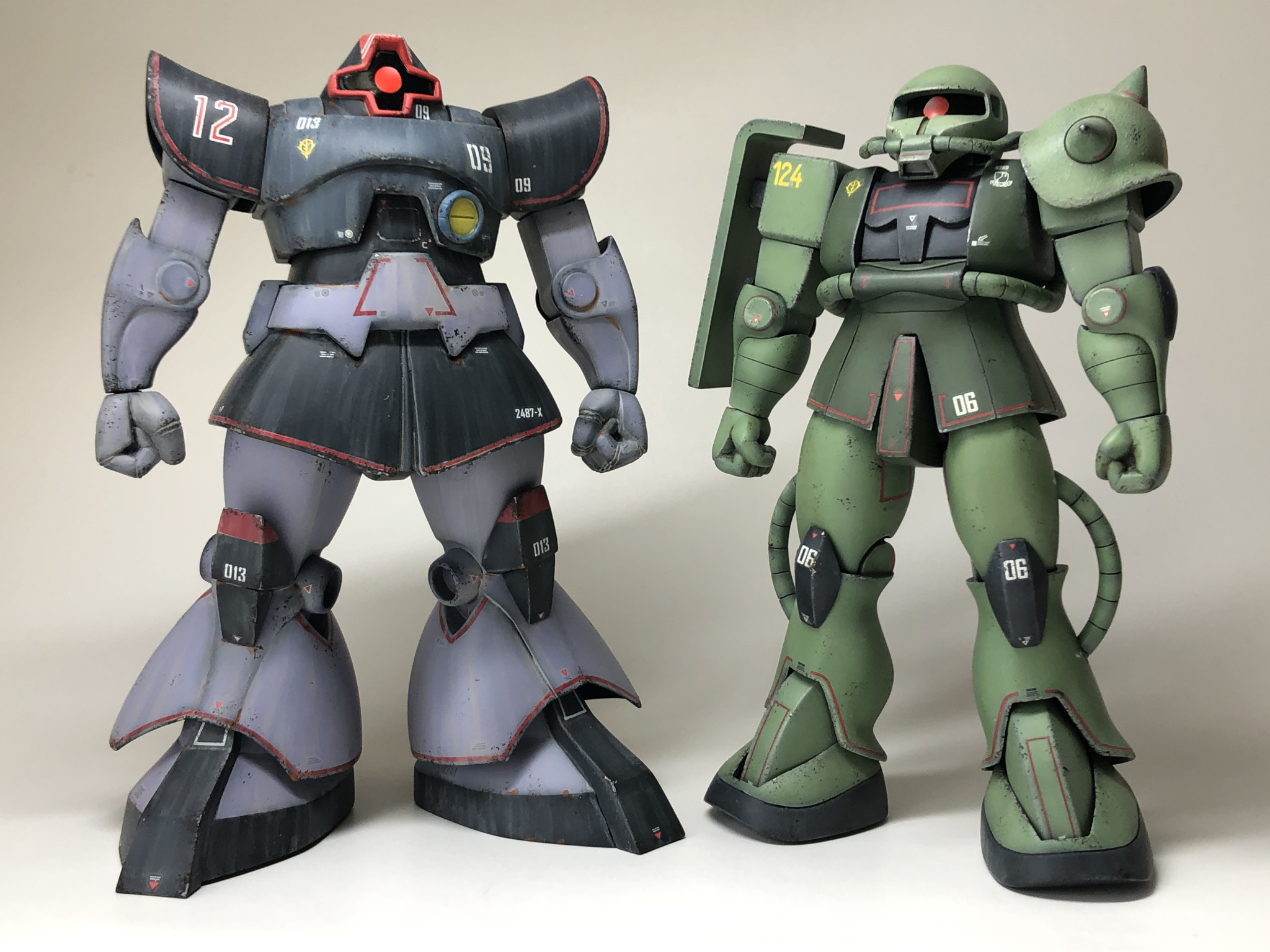 旧キット1/100 量産型ザク｜tako-yamaさんのガンプラ作品｜GUNSTA