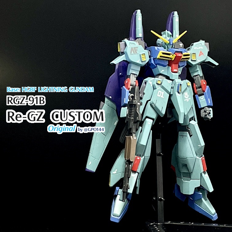 HG リ・ガズィ・カスタム｜gpo144さんのガンプラ作品｜GUNSTA（ガンスタ）