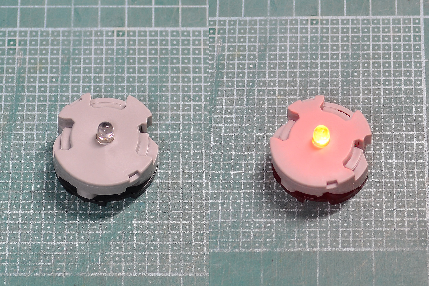 ガンプラLEDユニット2個セット（赤） レビュー | ガンダムブログはじめ