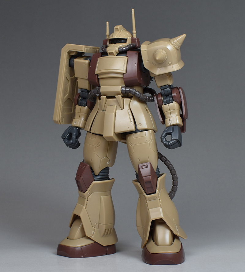 HG ザク・デザートタイプ（ダブルアンテナ仕様） レビュー | ガンダム