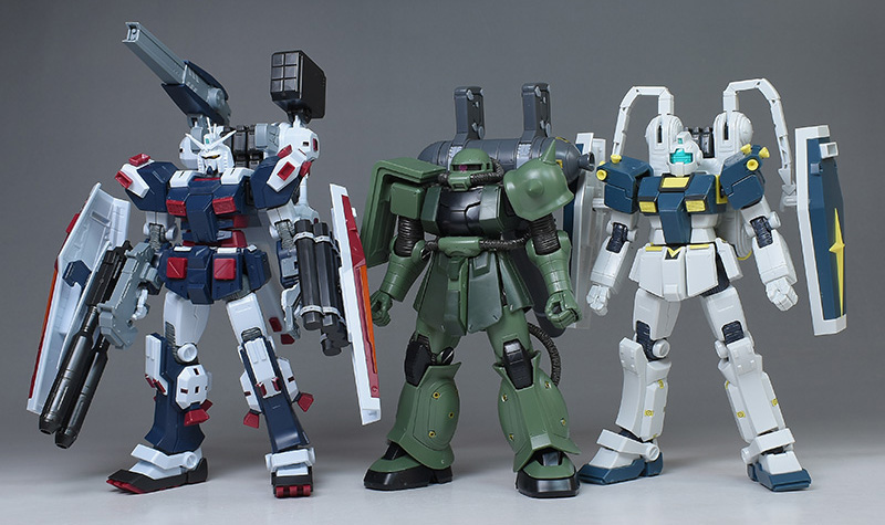 HG 量産型ザク+ビッグ・ガン（GUNDAM THUNDERBOLT Ver.） レビュー