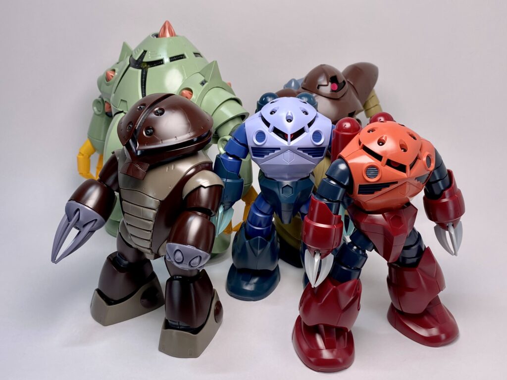 ガンプラ素組みレビュー】HGUC シャア専用ズゴック | リーチャ