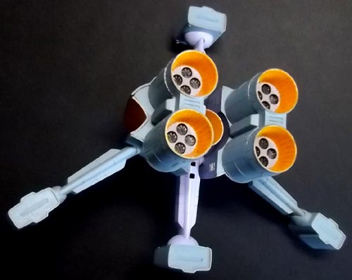 手順全部撮影し載せてます／旧キット1/550ブラウ・ブロ／ガンプラ120%!