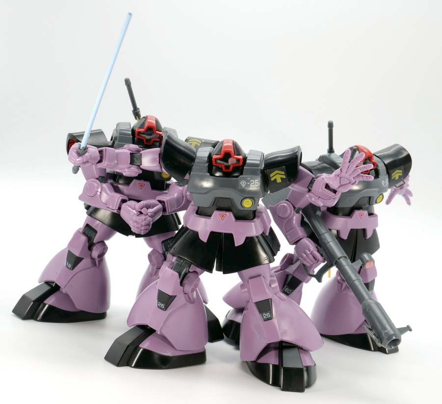 ガンプラ】HGUC 1/144 トリプルドムセット レビュー | ポッチのガンプラ＋