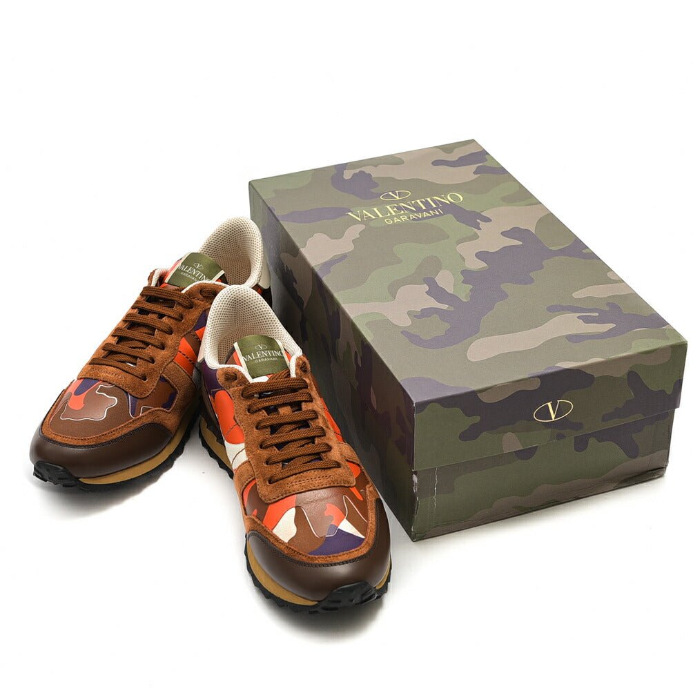 SALE｜VALENTINO ヴァレンティノ / ROCK RUNNER カモフラ柄 ローカット