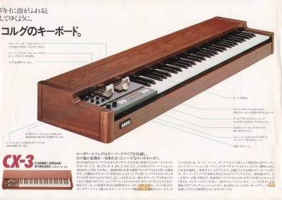 コルグ デルタ/CX-3 カタログ 1980