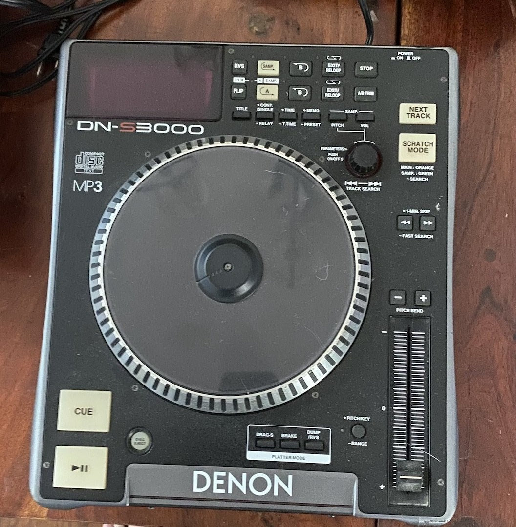 Denon DN-S3000 – CD Turntable – Guitar Seekers