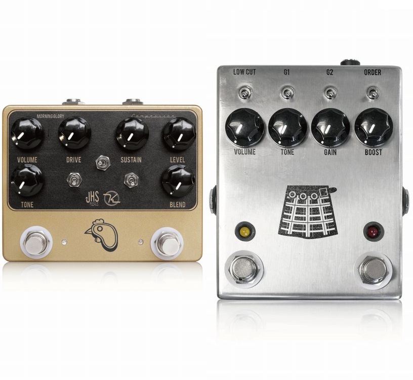 オーバードライブ・ブースター・コンプレッサー】JHSとKeeleyがコラボ