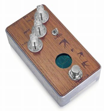 エフェクター】新ブランドAnasoundsより、表面にマホガニー材や