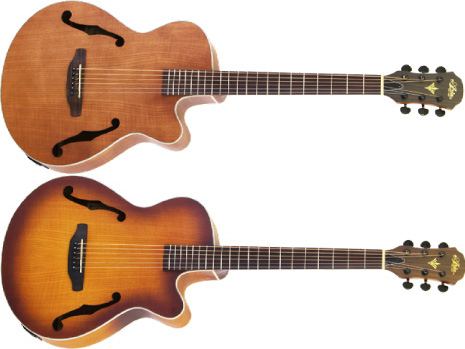 エレアコギター】Ariaより、F ホールを採用したエレアコギター「FET-F1