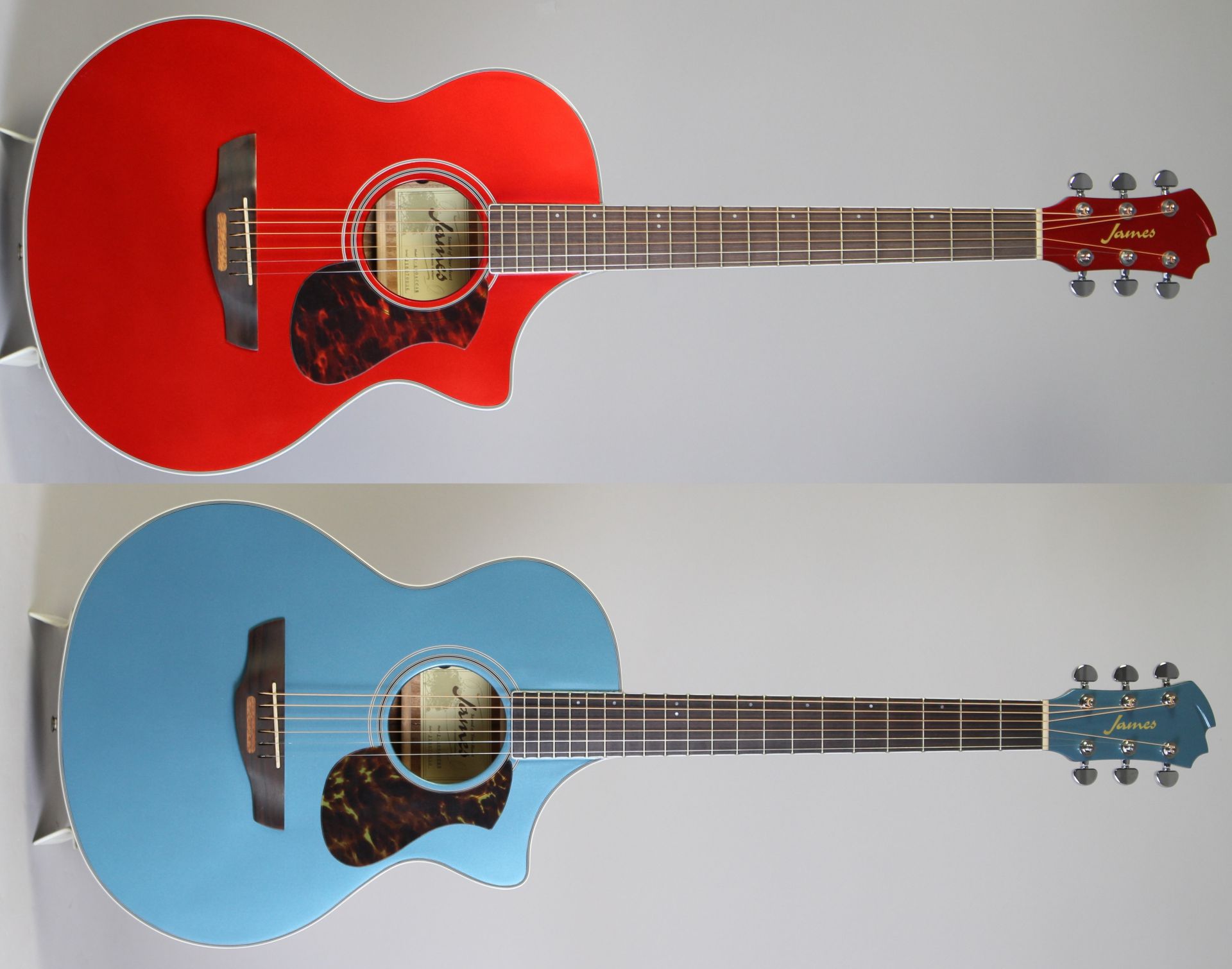 エレアコギター】-James-好評のカッタウェイシリーズ「J-400AC」にPOP
