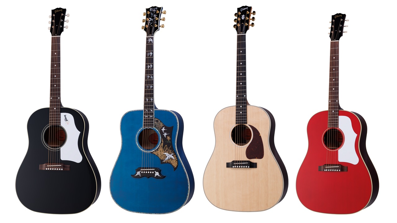 島村楽器限定販売のGibsonアコースティックギターが4機種登場