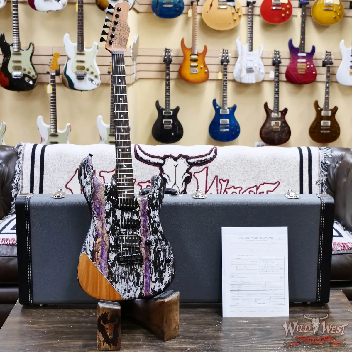 2025 James Tyler USA Studio Elite HD HSS Ziricote Fingerboard