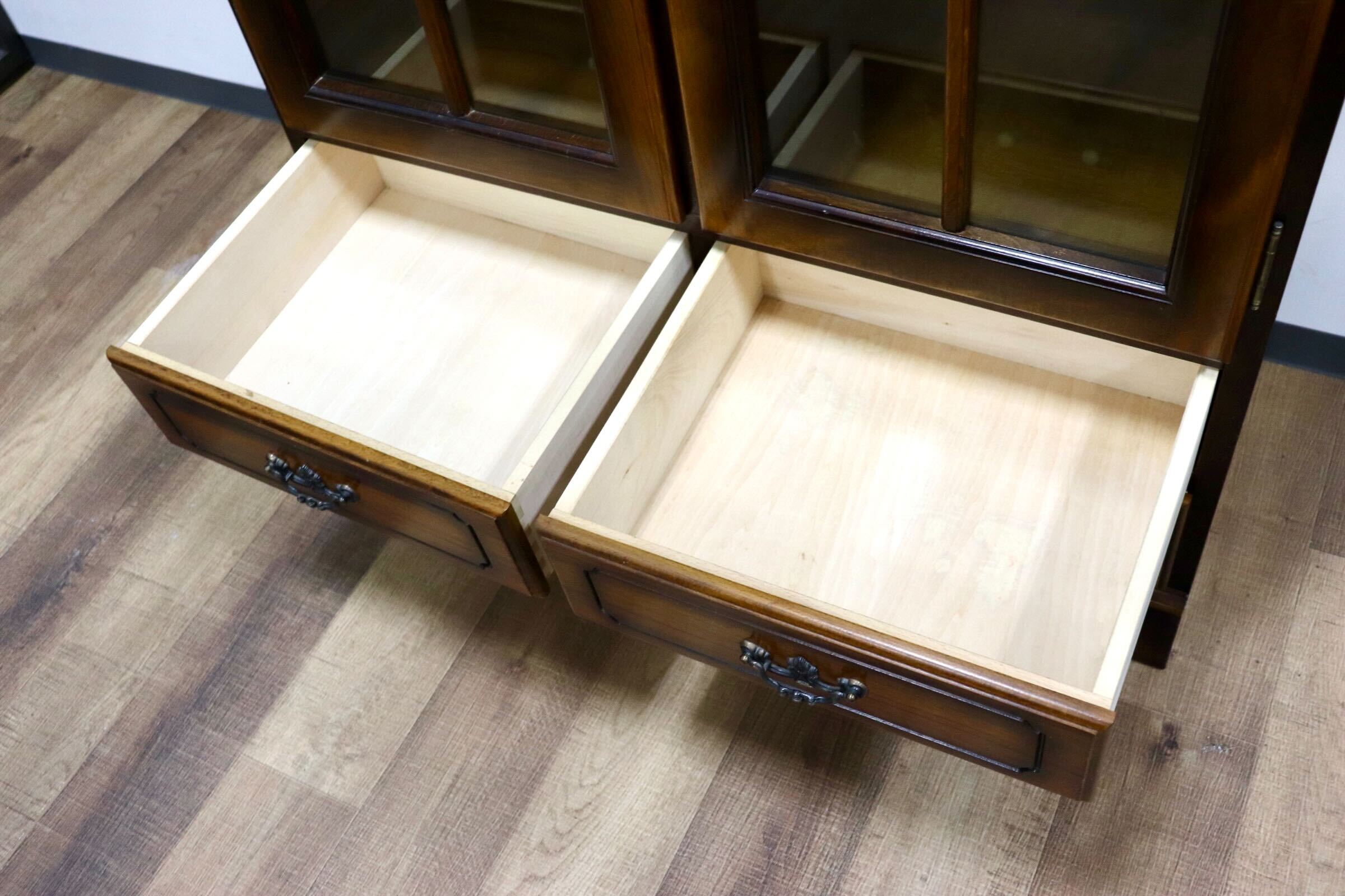 GMHS50○karimoku / カリモク コロニアル 本棚 本箱 書棚 飾り棚