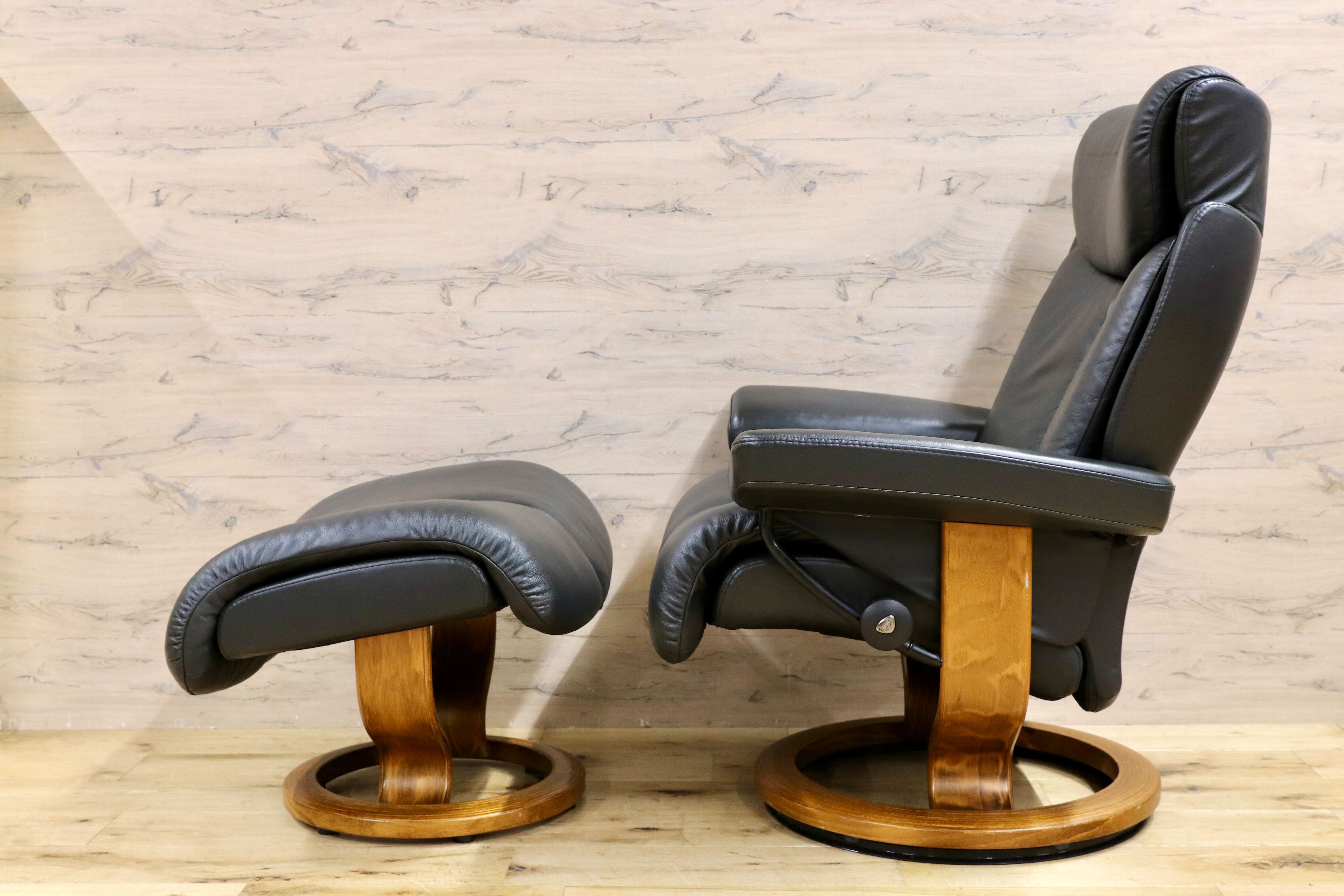 GMHS314○EKORNES / エコーネス ストレスレス Magic マジック 黒 本革