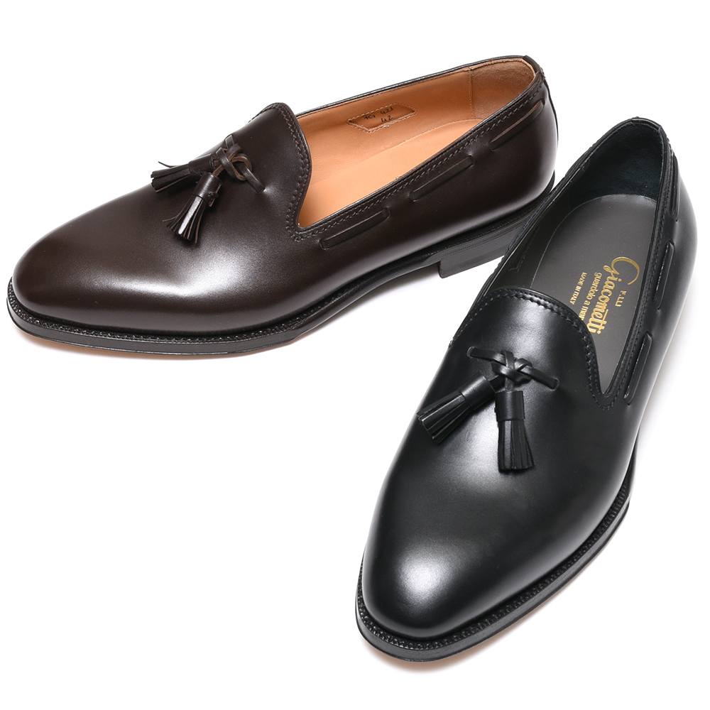 F.LLI Giacometti（フラテッリジャコメッティ）カーフレザータッセル