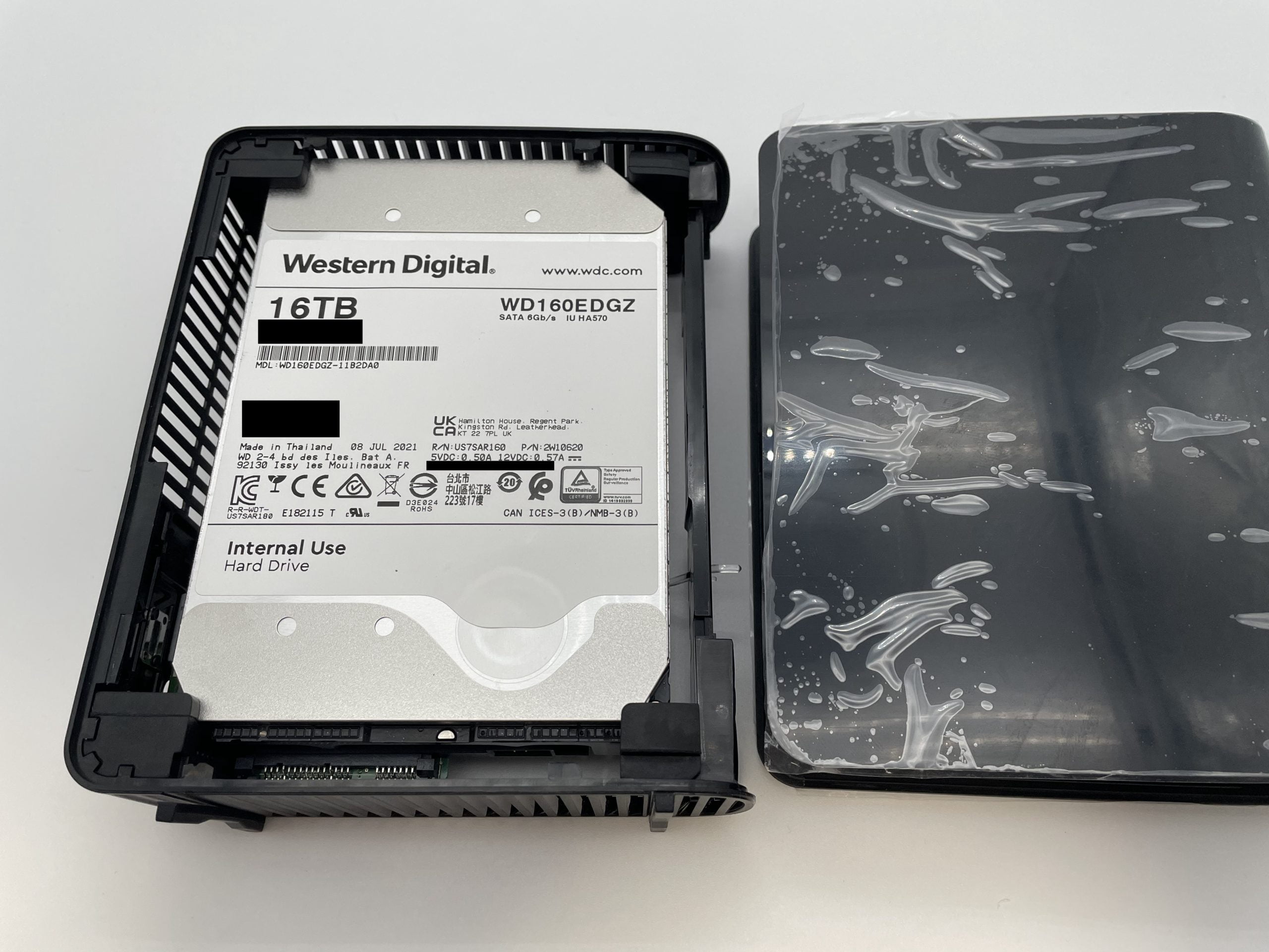 WD Elements】国内AmazonでもWDの外付け16TB HDDを買って分解した