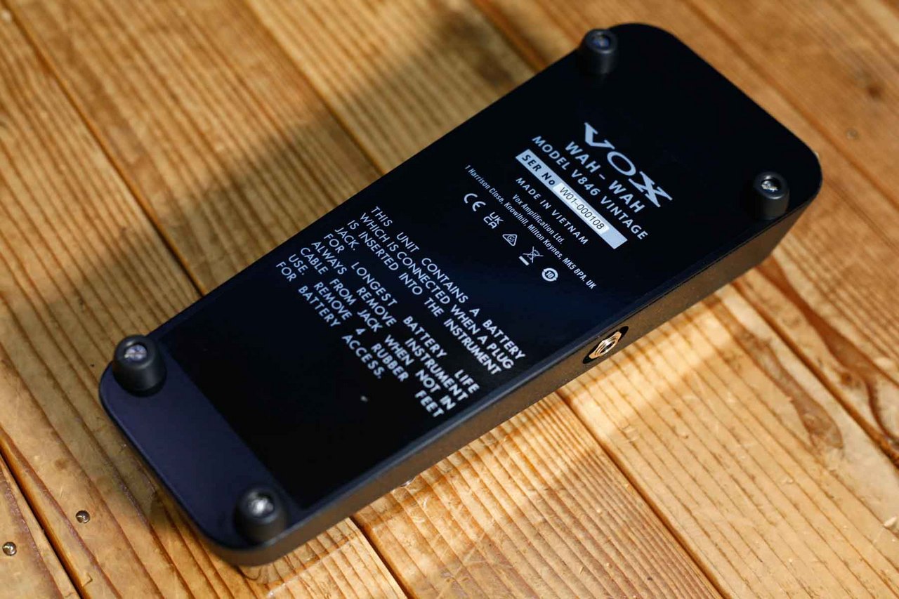 VOX V846 VINTAGE WAH - Guitar Shop Hoochie's