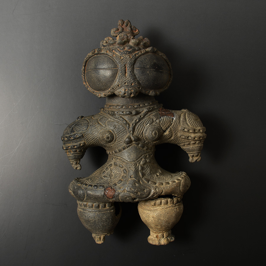 遮光器土偶 K-113【売却済】 | 古美術 花地蔵