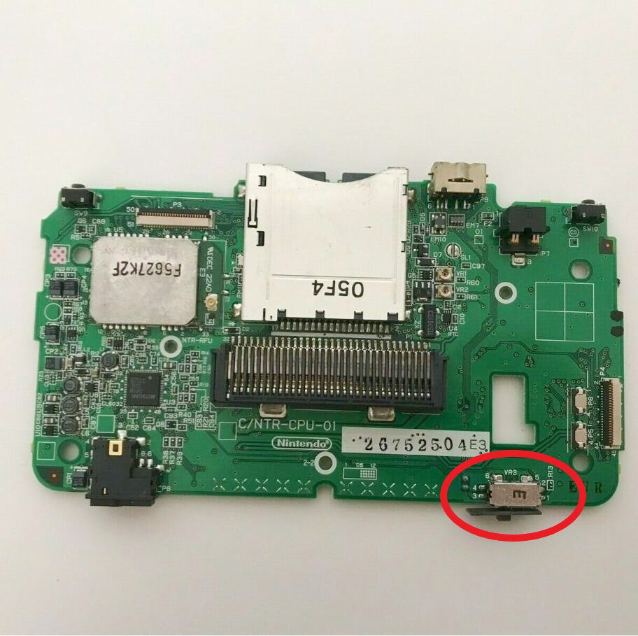 Volume Switch | Nintendo DS | Hand Held Legend