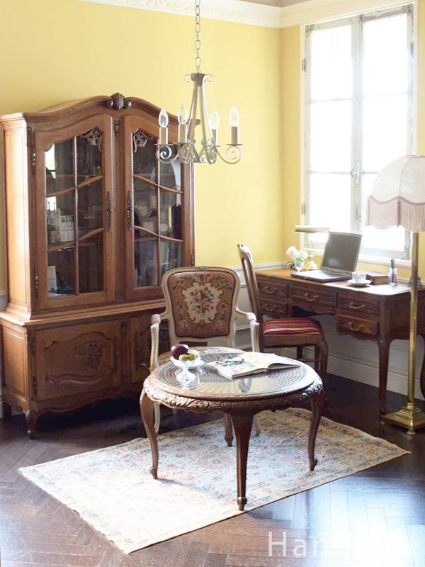 フランスから届いた猫脚のおしゃれな椅子、フレンチアンティークの