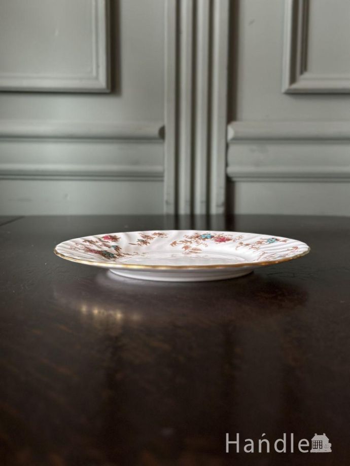 英国アンティークの美しいお皿、ミントンのアンセストラル（Ancestral