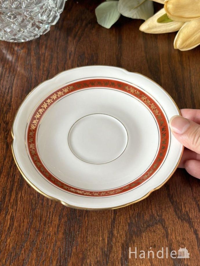 フランスから届いたアンティークプレート、リモージュのアンティーク