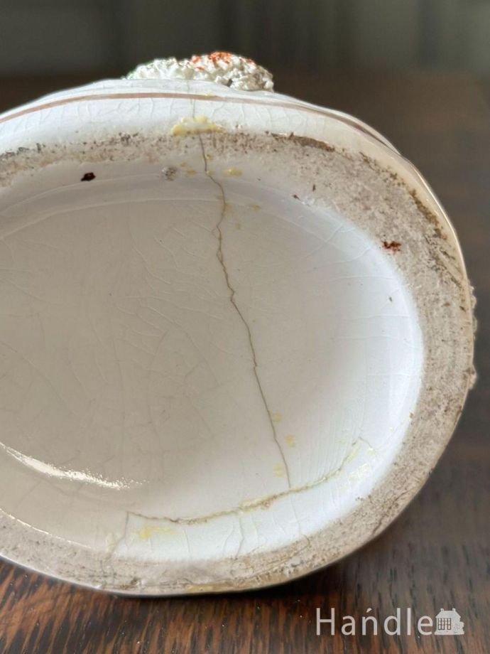 英国ビクトリア朝のアンティークスピルベース、スタッフォードシャーの